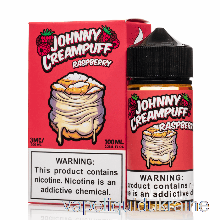 Vape Ukraine Raspberry - Johnny Creampuff - 100mL 0mg